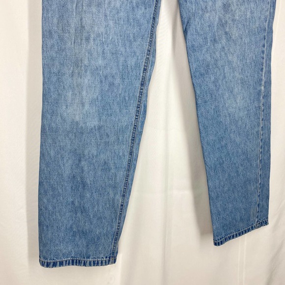 Tommy Hilfiger American Flag Mom Jeans Blue Tapered Patriotic 90s Vintage 12 - Picture 4 of 7